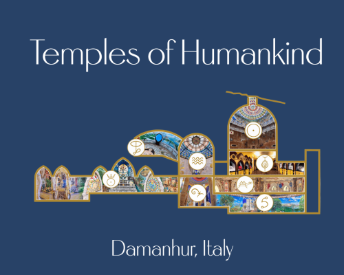 Damanhur Temple Map 2