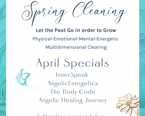 Spring Cleaning April Specials